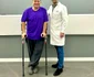 Pavel Bartoș (48 de ani) care a anunțat în stilul său caracteristic faptul că s-a pricopsit chiar de sărbători cu o operație de menisc și ligament încrucișat!