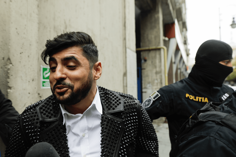 A fost reținut Fane Văncică, interlopul filmat când își bătea amanta