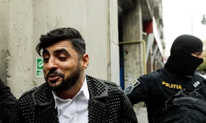 Fane Văncică reținut de polițiști pe 27 septembrie 2022 FOTO Inquam / George Călin