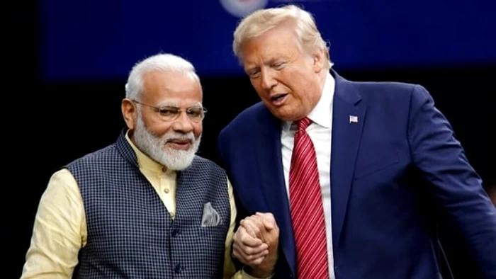 Președintele american alături de prim-ministrul indian Narendra Modi FOTO: X