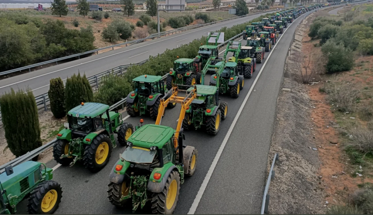Fermierii ies în stradă vineri, 7 aprilie FOTO: Alianța pentru Agricultură și Cooperare