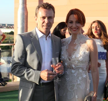Anca Țurcașiu, alături de soțul ei, Cristian Georgescu jpeg