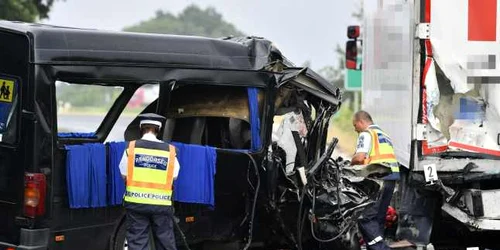 accident ungaria romani morti FOTO MTI