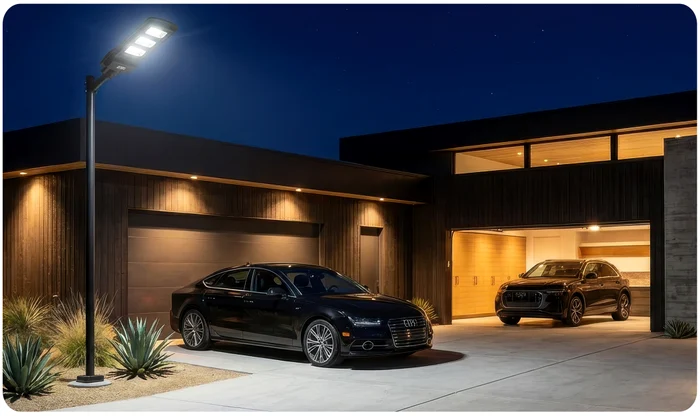 Lampă solară exterior SeveShop, iluminare stradală puternică 9000 lm Sursă eMAG jpg