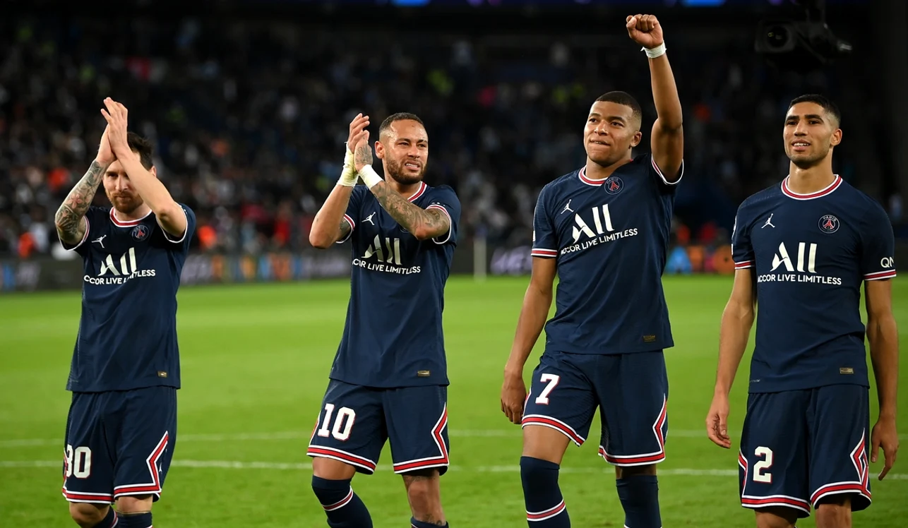 Achraf Hakimi (dreapta, numărul 2), acuzat de viol (FOTO: Getty Images)