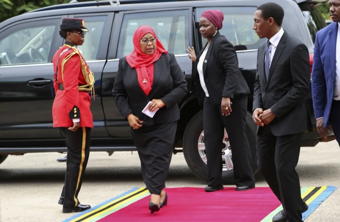Samia Suluhu Hassan a depus vineri jurământul ca noua preşedinte a Tanzaniei EPA-EFE