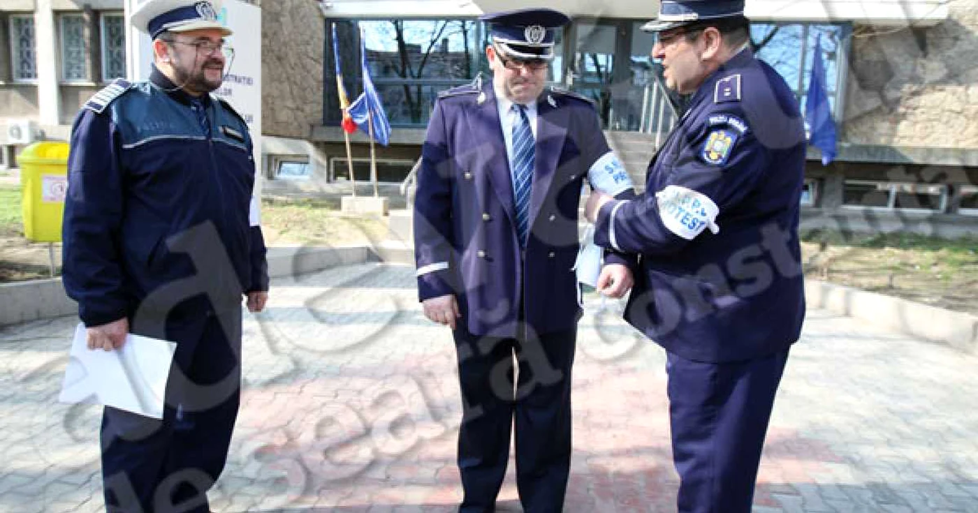 Sindicaliştii din Poliţia constănţeană sunt nemulţumiţi 