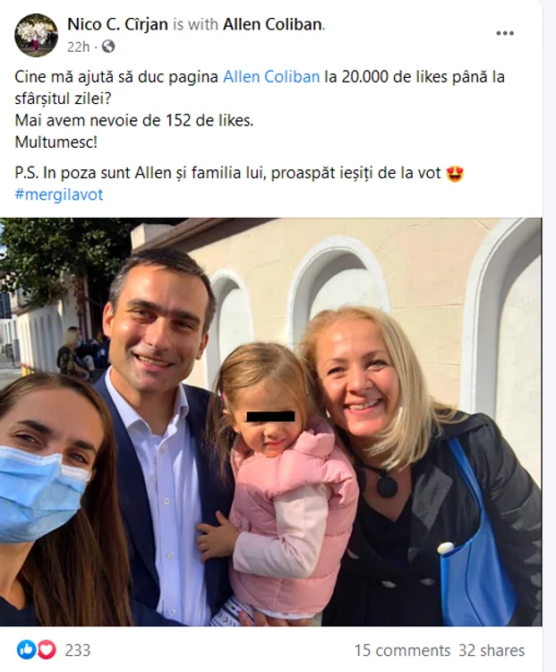 Nicoleta (stânga), alături de familia lui Allen Coliban