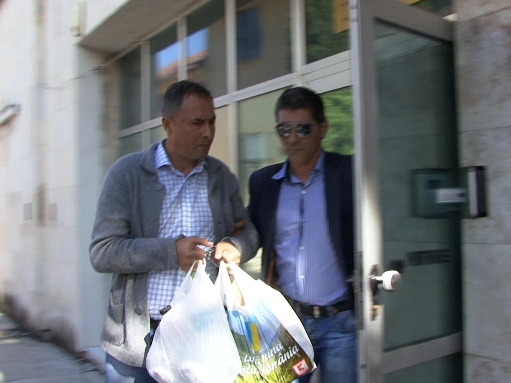 Adrian Olaru, la ieşire din sediul DIICOT Mehedinţi FOTO Alexandra Georgescu
