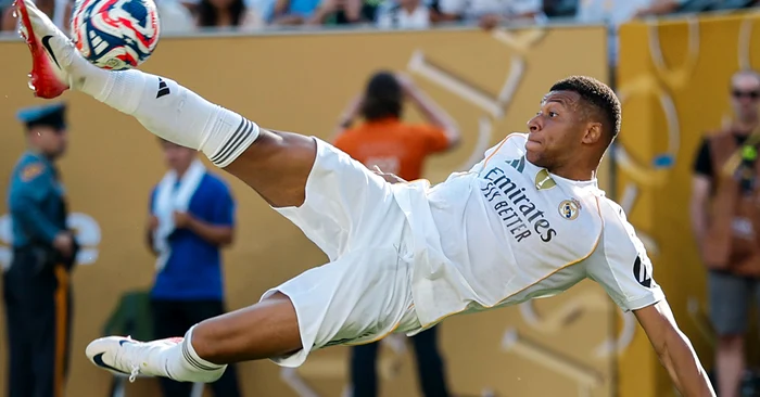Kylian Mbappe a revenit cu gol în echipa ”galacticilor”. Foto Facebook Real Madrid