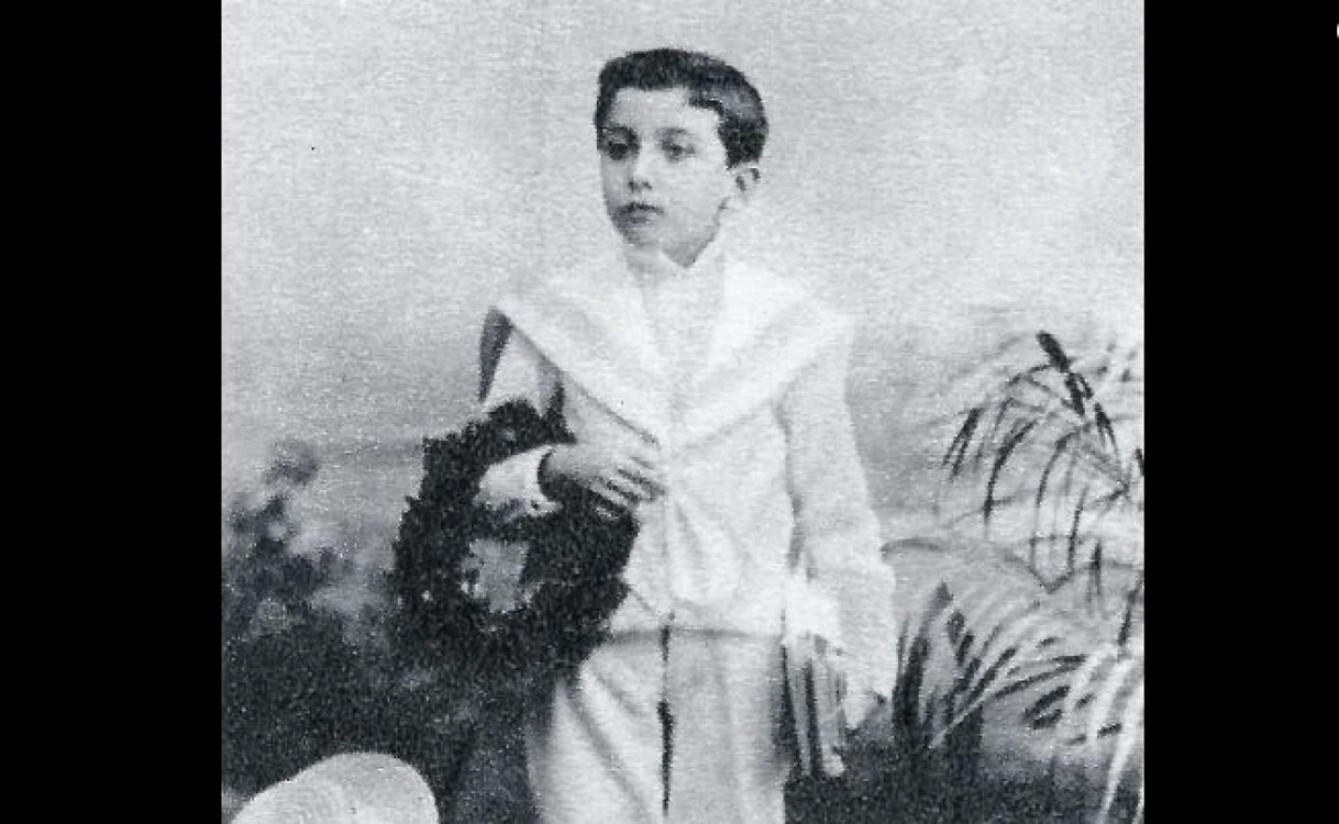 Ion Barbu (Dan Barbilian), elev premiant la Şcoala Primară nr. 1 din Câmpulung (1905). Foto: albumul „Chipuri de odinioară din Muscel” / Adrian Săvoiu