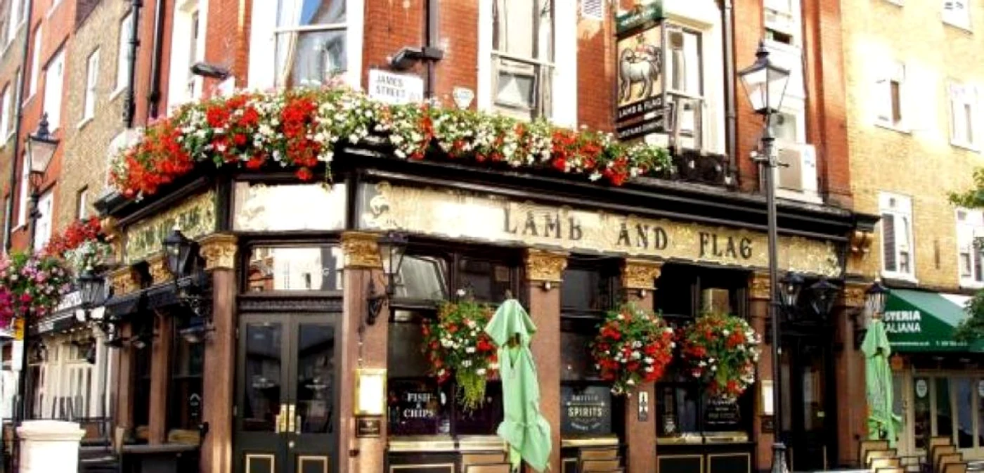 The Lamb and Flag