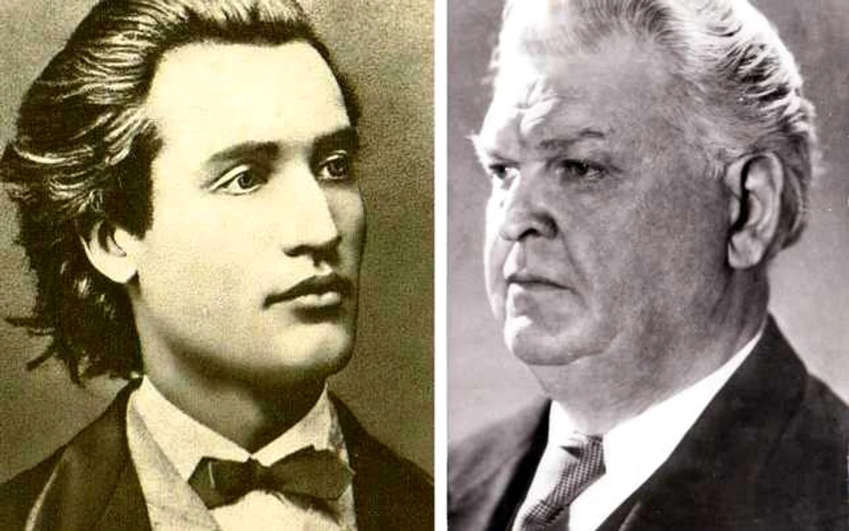 Eminescu a murit sărac. Sadoveanu este cunoscut drept unul dintre cei mai bogaţi scriitori din literatura română
