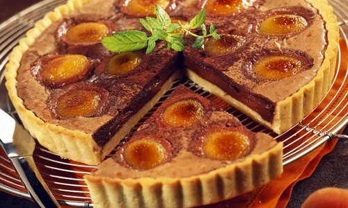 tarta de caise cu ciocolata 580x400 jpeg