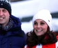 Kate, William, schi, Franța, 2016, GettyImages 