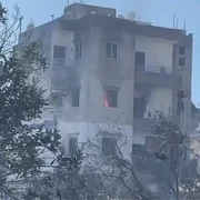 RusWar Israeli Air Force bombed the House of Russian Culture in Nabatiyeh VnVn0y mp4 thumbnail png