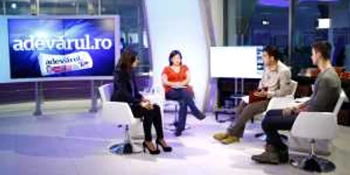 Petrişor Obae si Liviu Teodorescu la Adevarul Live FOTO Eduard Enea