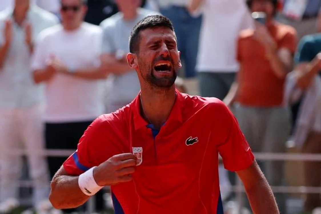 Novak Djokovic, în lacrimi Foto: Profimedia Images