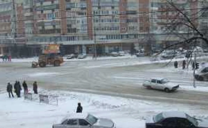 Sub zăpadă este posibil să se formeze polei