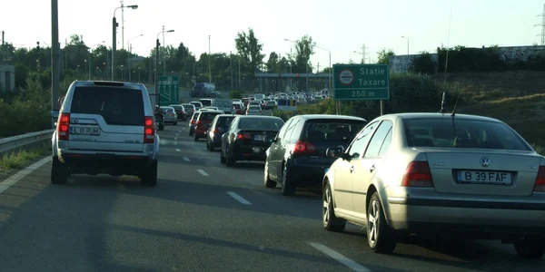 Așa s-a circulat pe A2!