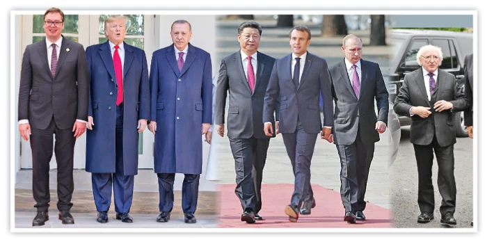 Viorica Dăncilă (55 de ani) – 1,65 m Zodia: Săgetător; Klaus Iohannis (60 de ani) – 1,92 m Zodia: Gemenifoto: INQUAM_Photos