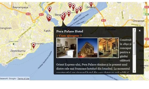 Istanbulul românesc: obiective culturale și istorice de interes pentru istoria românilor – Hartă interactivă jpeg