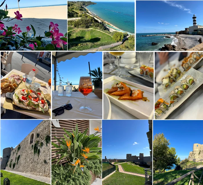Răsfăț culinar și senzorial pe Coasta Adriaticii în Italia Foto Colaj Cătălina Grădinaru