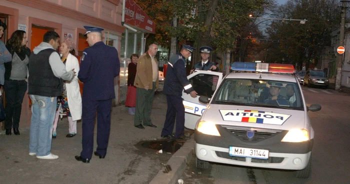 Acţiunea poliţiştilor a durat patru ore (Arhiva Adevărul)