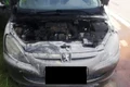 Motorul maşinii a luat foc  jpeg