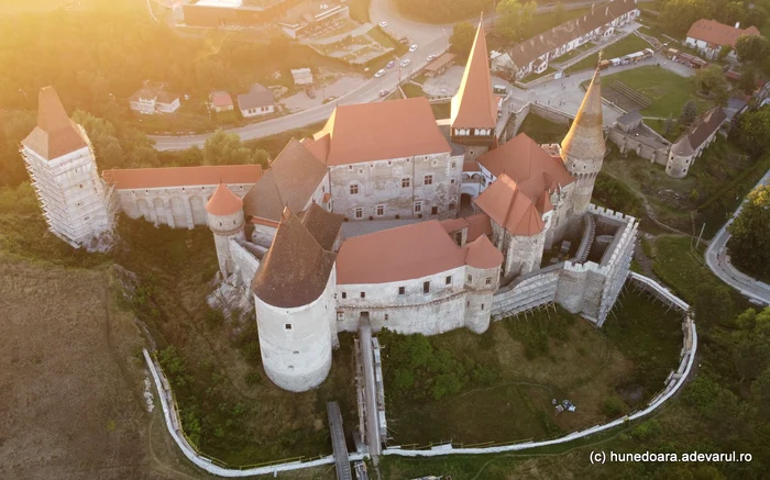 Castelul Corvinilor din Hunedoara. Foto: Daniel Guță. ADEVĂRUL