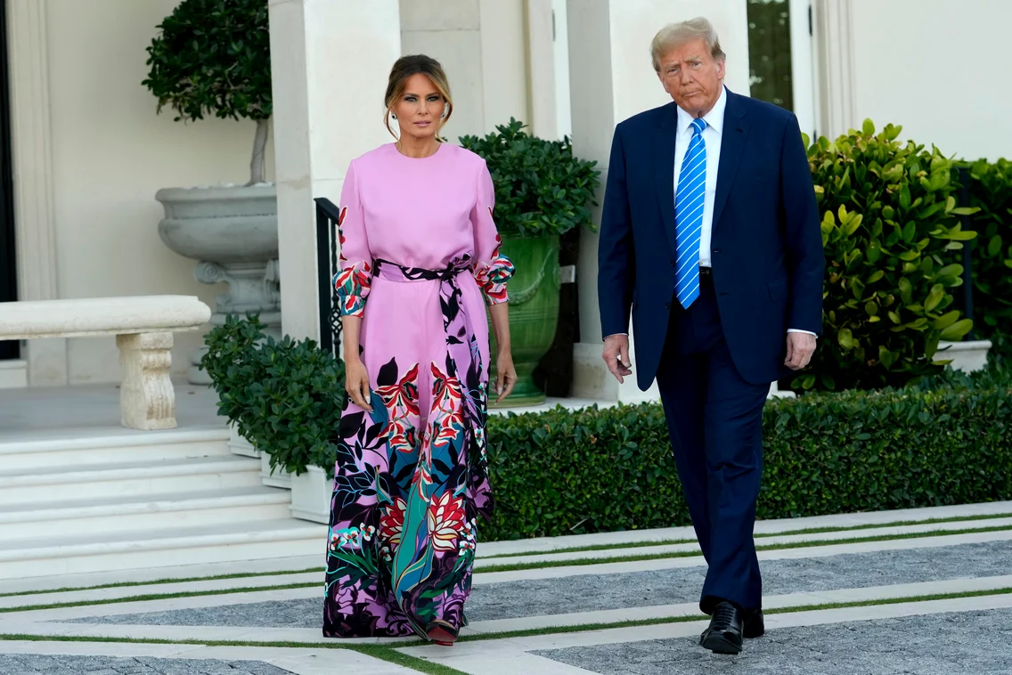Melania și Donald Trump în 2024, Profimedia