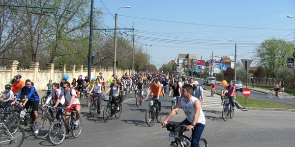 Pedalarea de primăvară la Timişoara
