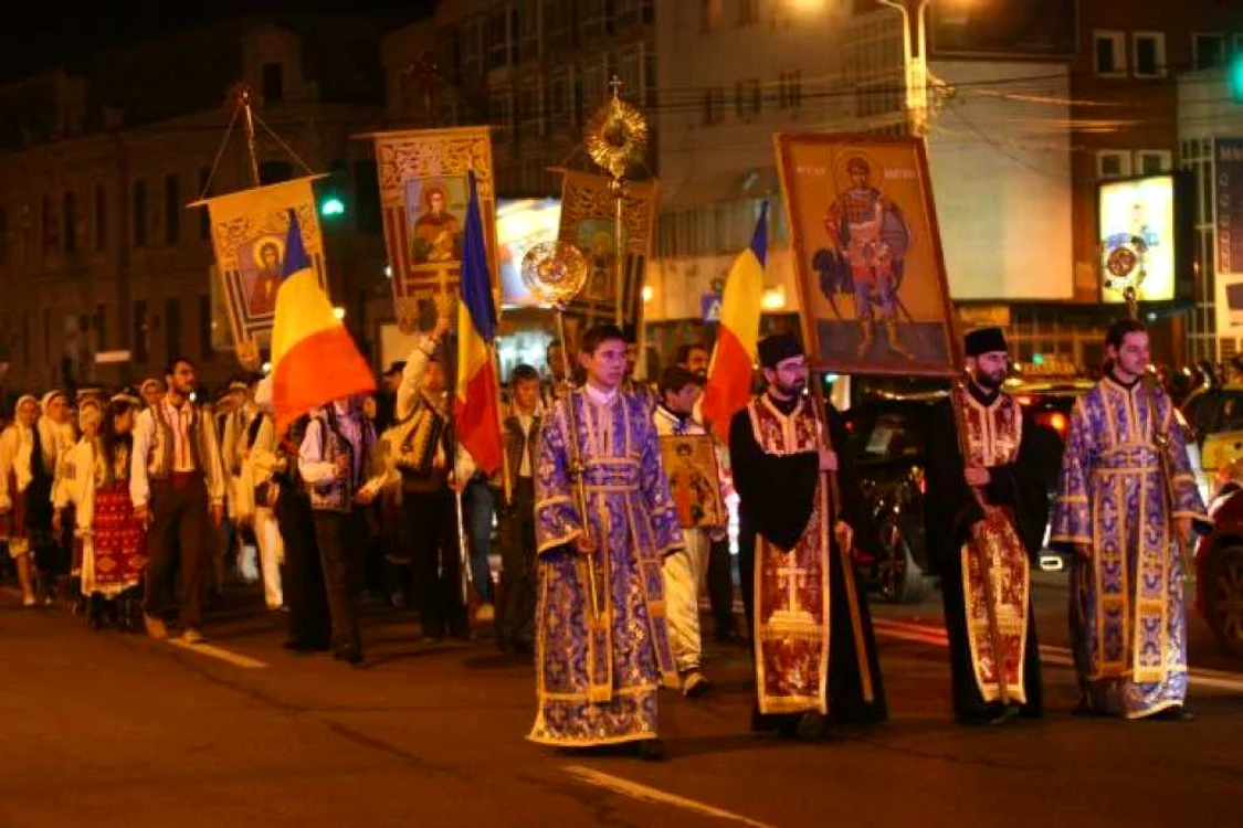 Procesiunea religioasă de Sfântul Dumitru