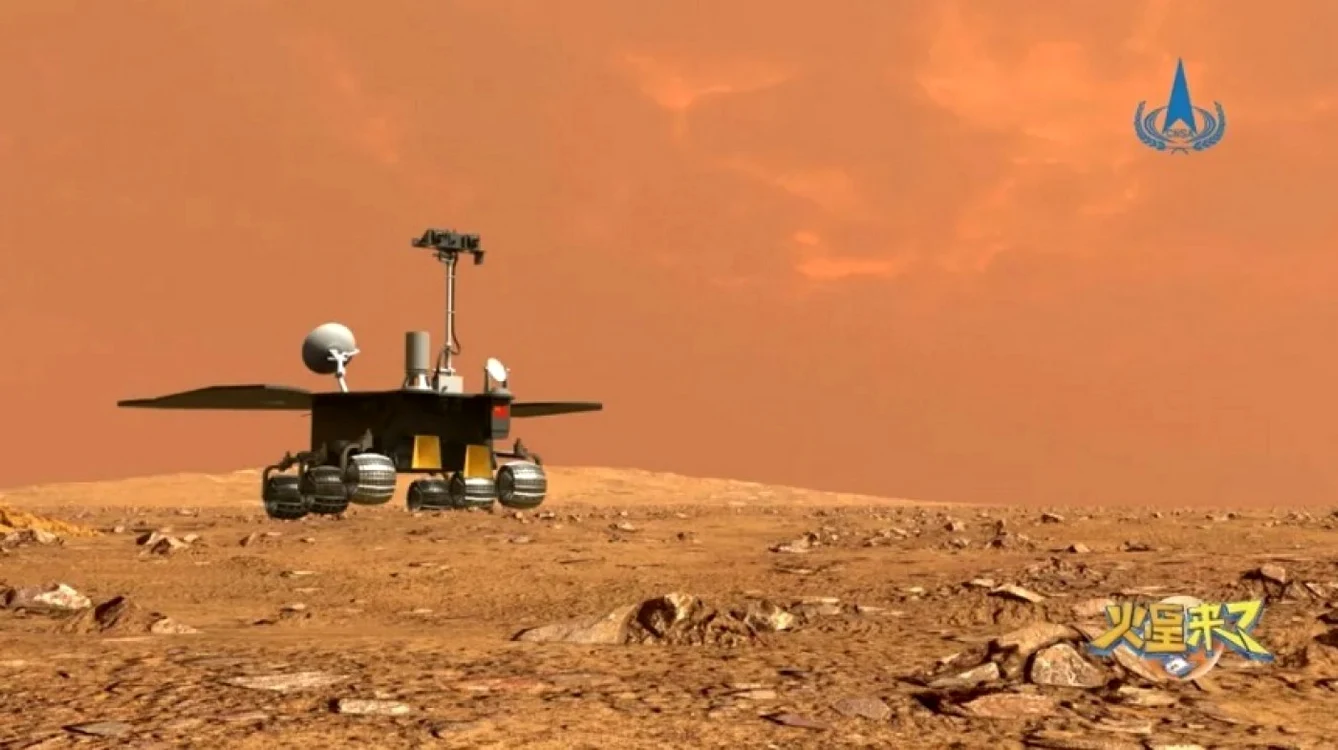 zhurong rover china marte simulare 