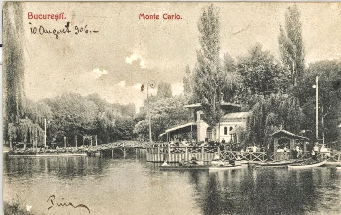 Cişmigiul, pe vremuri FOTO shtiu.ro
