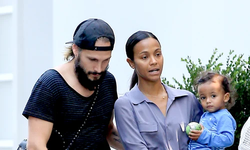 Exclusive    Zoe Saldana & Marco Perego Out In Beverly Hills jpeg