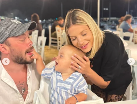 Ana Baniciu și familia în vacanța din Grecia - Foto: Instagram 
