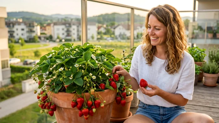 Cum să obții multe căpșuni dulci dintr-una singură.