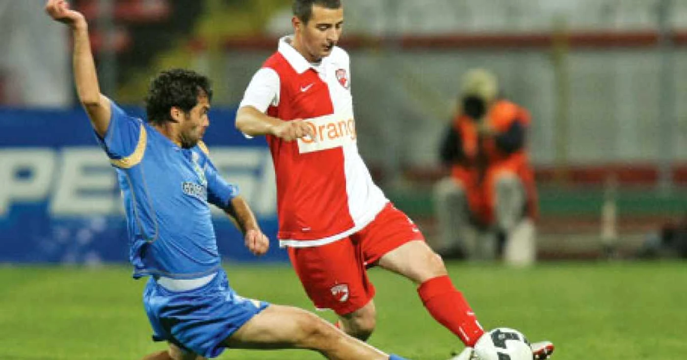 Ianis Zicu (dreapta) a fost folosit sporadic în acest sezon