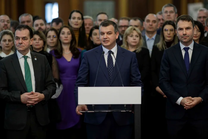 Ludovic Orban, Eugen Tomac si Cătălin Drulă la un eveniment public