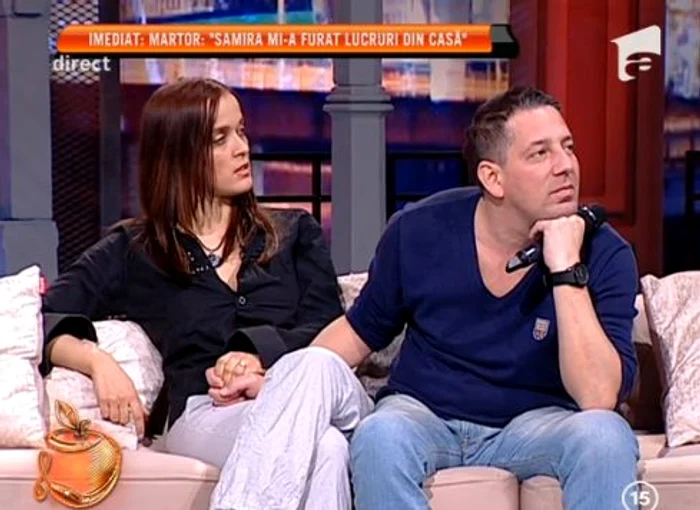 Samira a apărut în viaţa lui Mărculescu de două luni, cu un copil de cinci are care este, se pare, al lui. Cei doi se cunosc de 12 ani