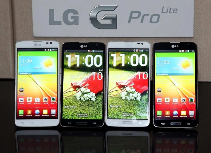 LG G Pro Lite, un alt fel de a spune că ai un phablet în portofoliu. FOTO LG