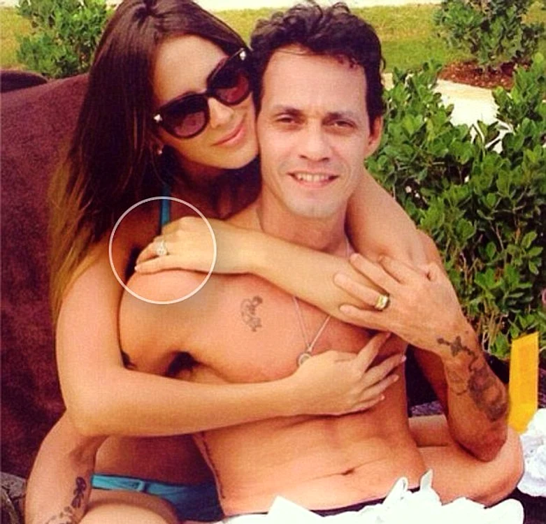 Marc Anthony s-a logodit cu Shannon De Lima în martie 2014, dar până acum a ţinut informaţia secretă