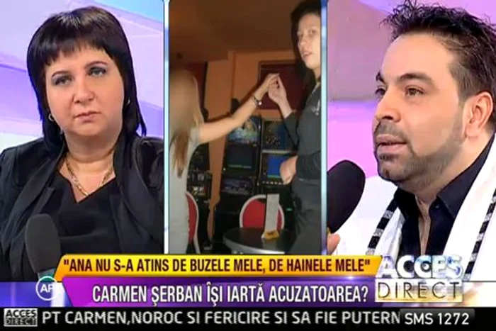 Florin Salam o susţine pe Carmen Şerban