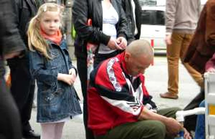 Copiii au fost foarte cuminți, în ciuda aglomerației