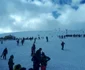 Pârtiile de la Ski Resort Transalpina luate cu asalt de iubitorii sporturilor de iarnă la sfârşit de săptămână de la primele ore Foto Marcel Andreescu