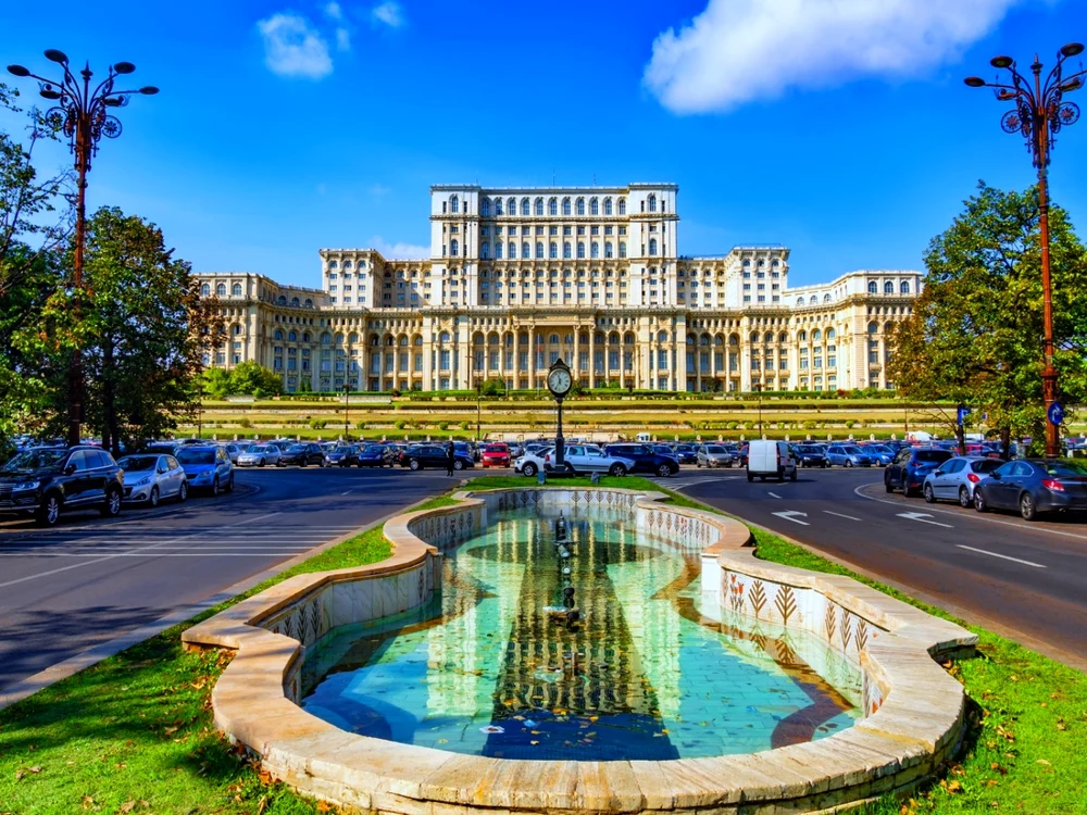 Casa Poporului, o clădire gigantică FOTO Shutterstock