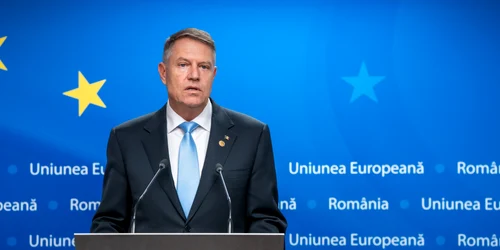 Klaus Iohannis, la reuniunea extraordinară a Consiliului European, 1 februarie 2024 Foto: Administrația Prezidențială