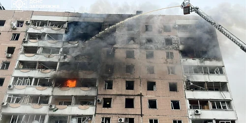 atac rusesc in zaporojie (12) FOTO Telegram DSNS Ucraina jpg