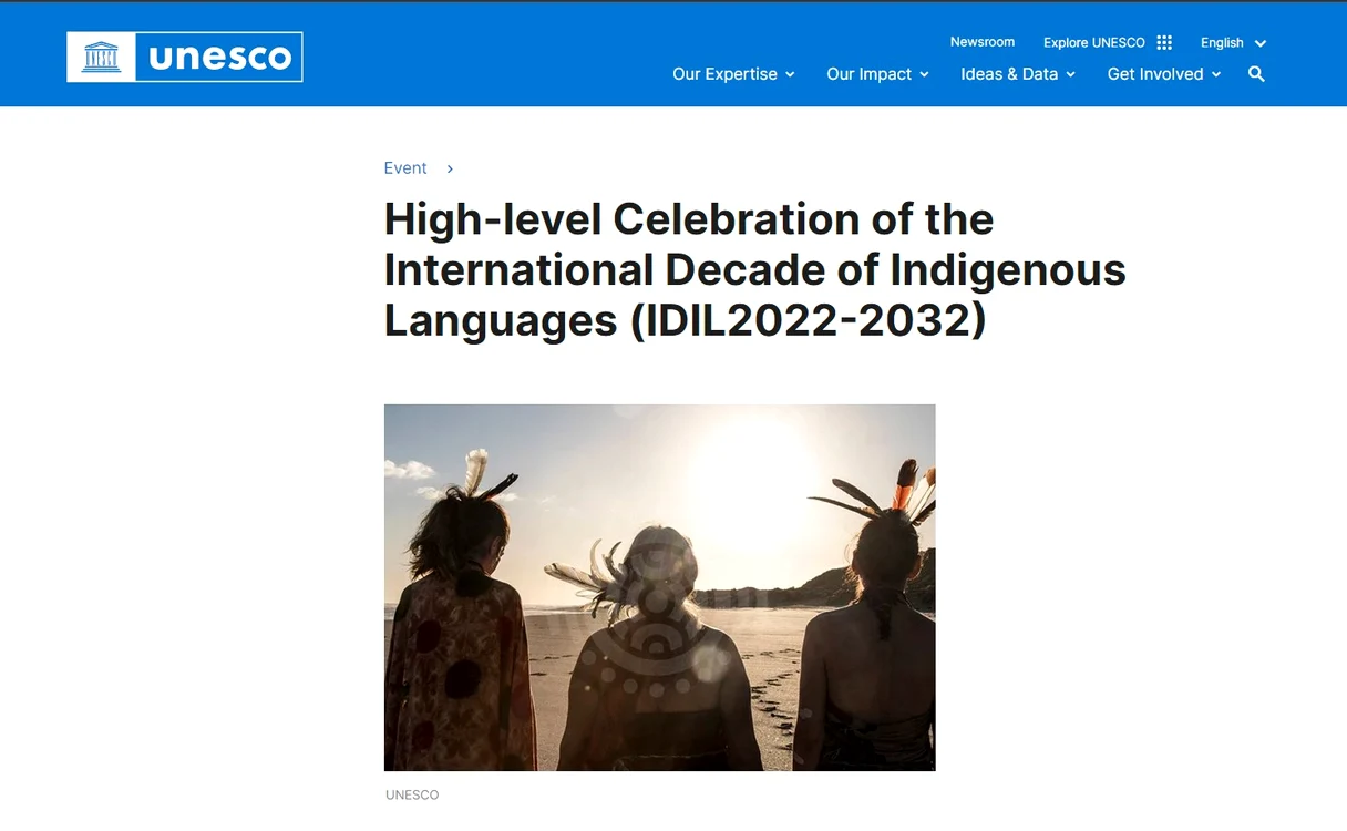 Captură website UNESCO.